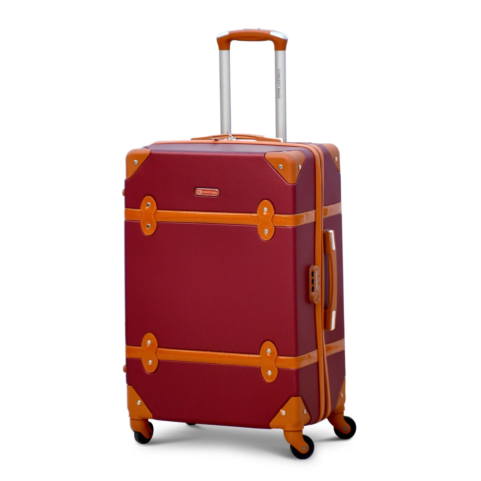24 Inch Corner Guard ABS Lightweight Luggage Bag with Spinner Wheels