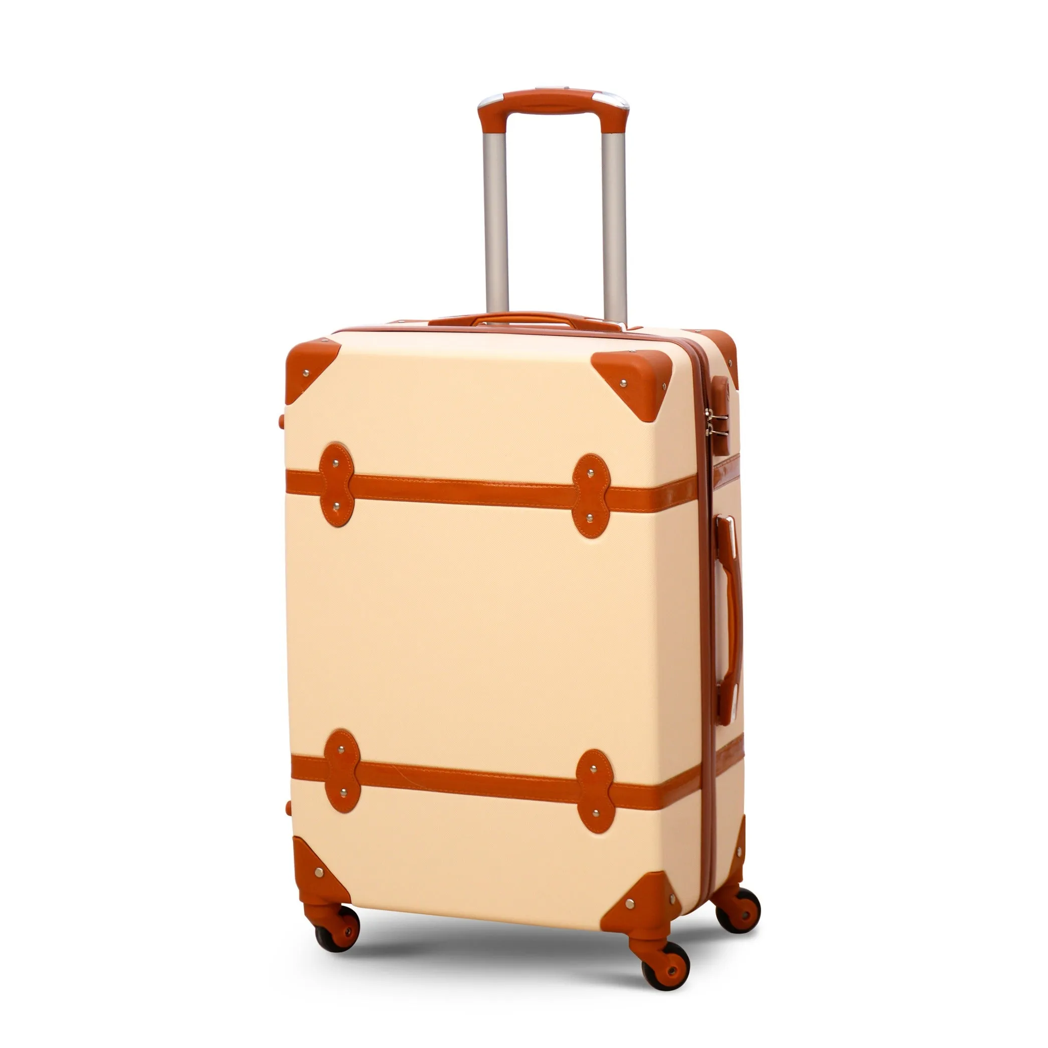 24 Inch Corner Guard ABS Lightweight Luggage Bag with Spinner Wheels