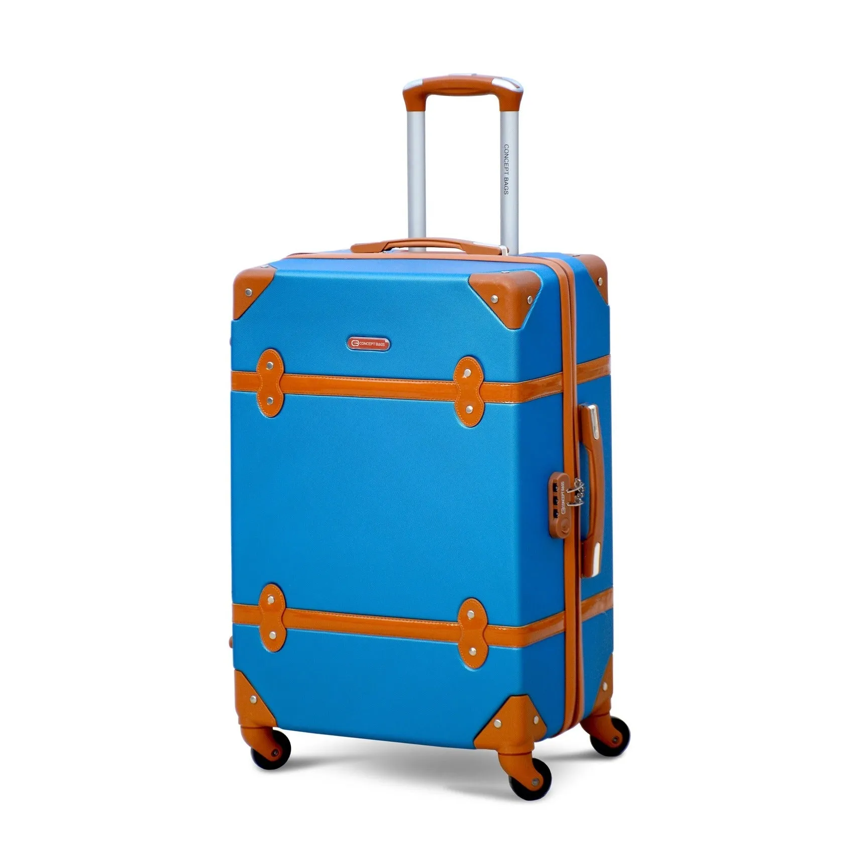24 Inch Corner Guard ABS Lightweight Luggage Bag with Spinner Wheels