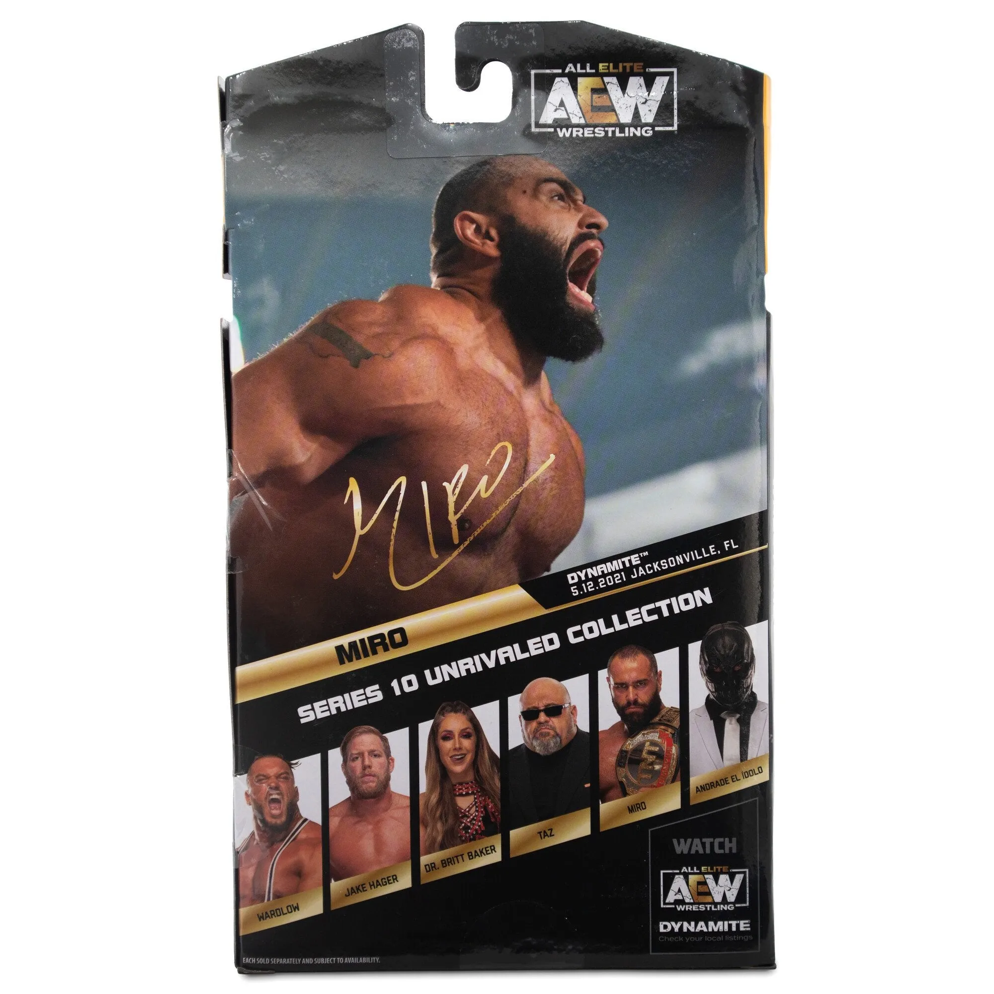 AEW : Unrivaled Series 10 : Miro Figure