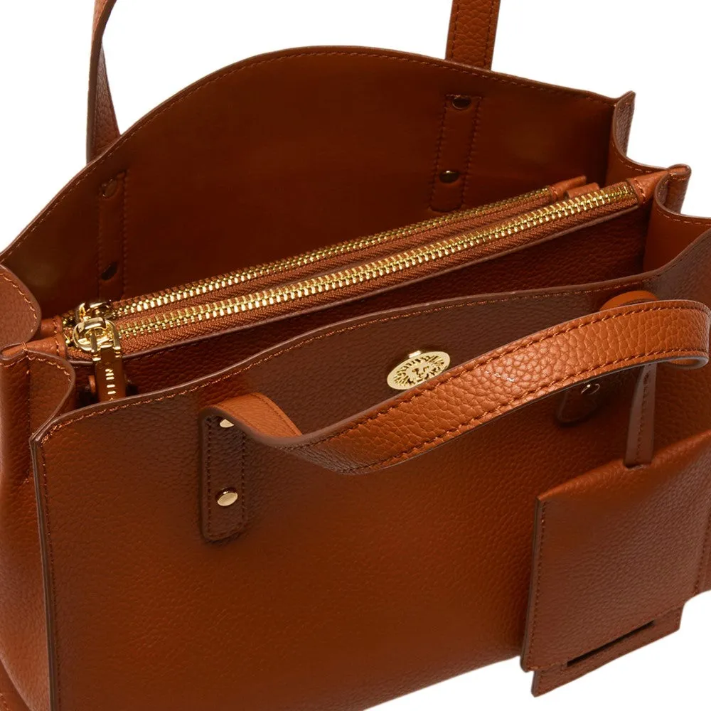 Anne Klein Bonded Curve Satchel Handbag