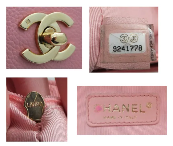 Authentic Chanel Cerf Executive Pink Caviar Tote