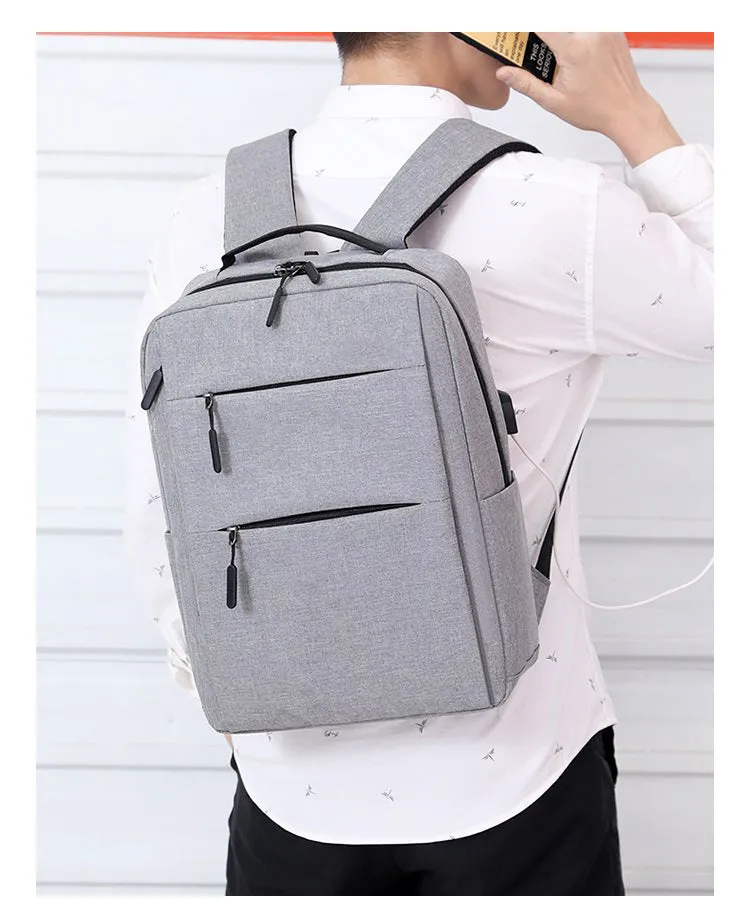 Backpack Business Leisure Commute Laptop Bag Middle School Student Schoolbag