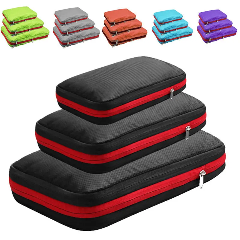 Backpack Zipper Travel Bag Waterproof Storage Bag Set Waterproof Clothing Wash Bag