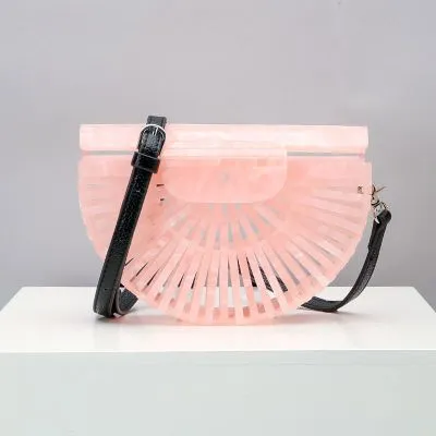 Be YOU Messenger Clutch Holding Basket Handbag