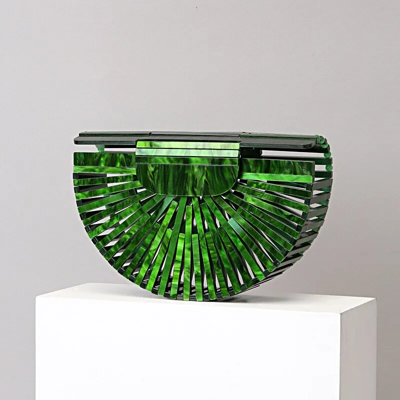 Be YOU Messenger Clutch Holding Basket Handbag
