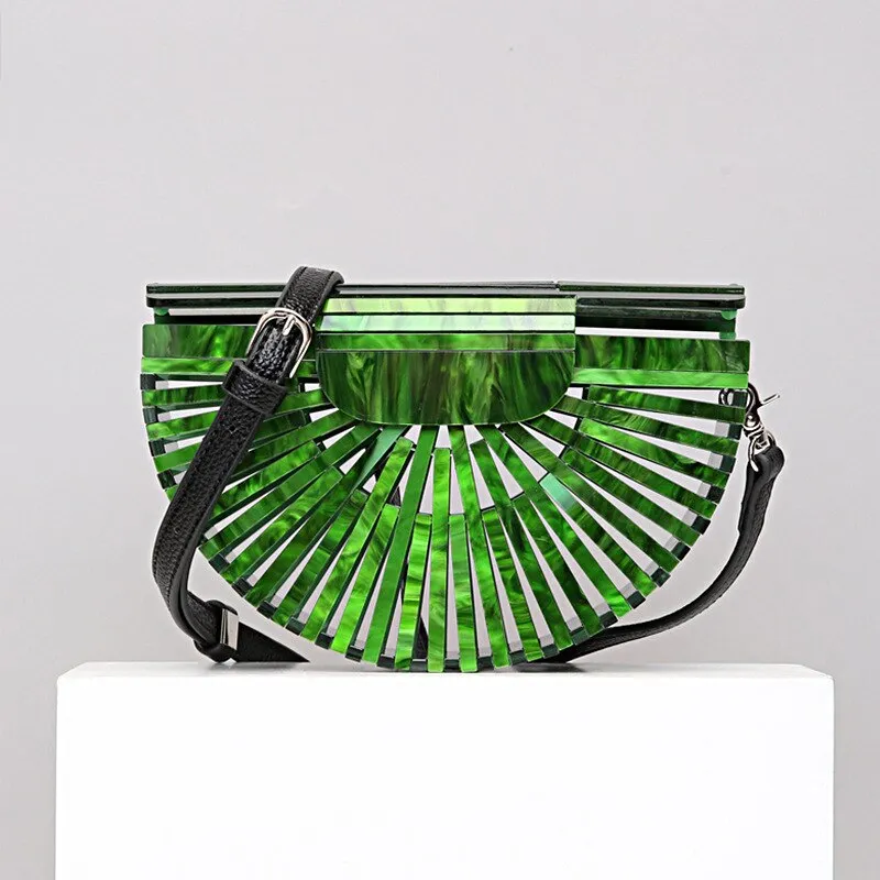 Be YOU Messenger Clutch Holding Basket Handbag