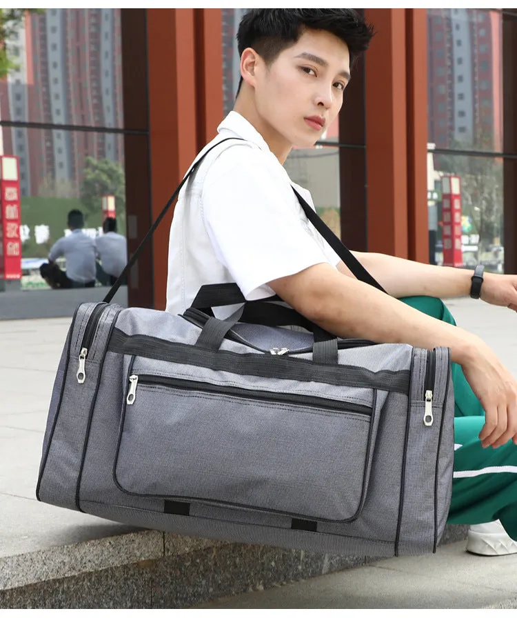 Capacity Portable Travel Bag Men and Women Short Distance Travel Bag Shoulder Messenger Bag