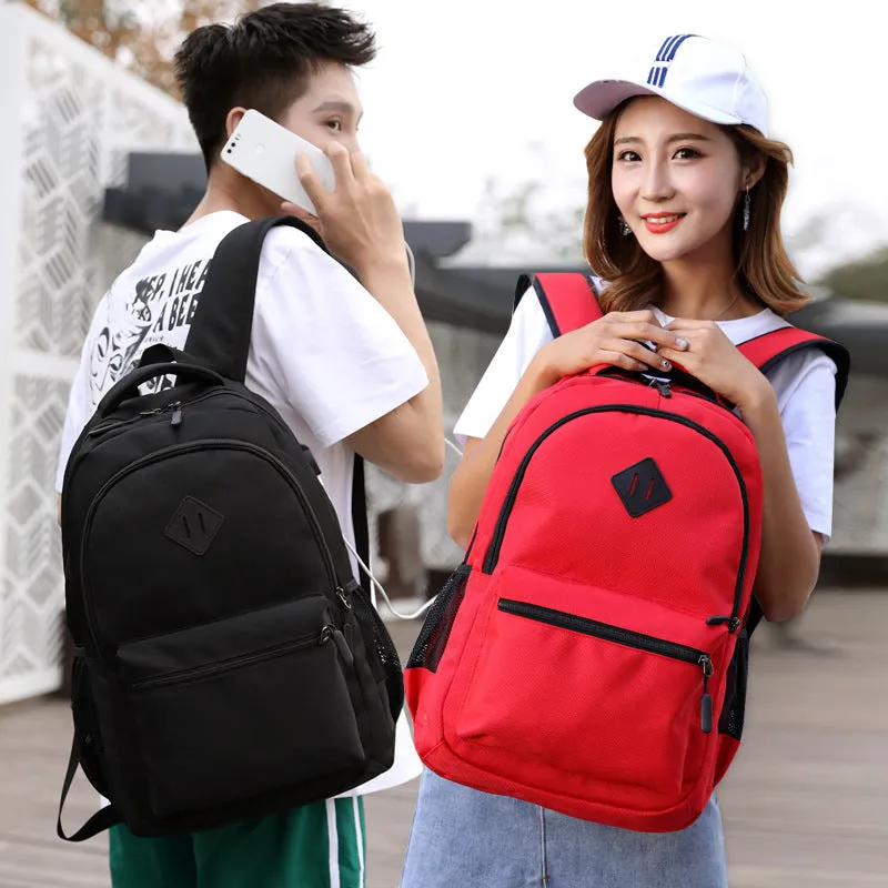 Casual Backpack Men's and Women's Korean-Style Casual Computer Backpack