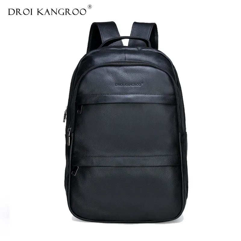 Casual Men's Backpack Korean Fashion Fish Pattern Computer Bag Travel Bag