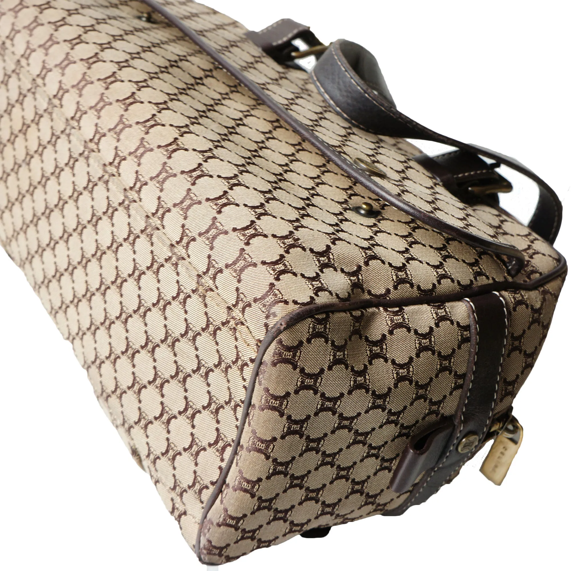 CELINE VINTAGE MACADAM SHOULDER BAG