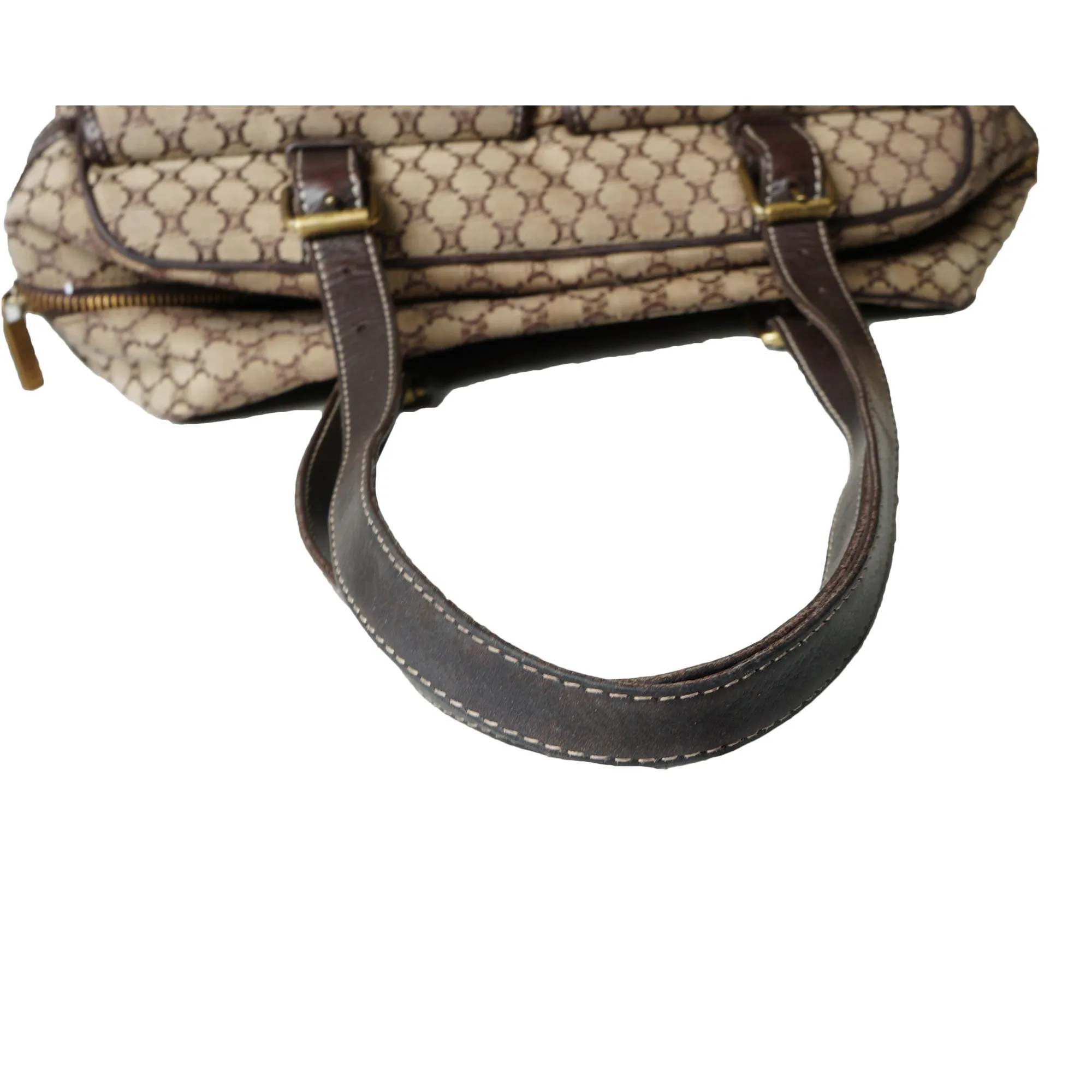 CELINE VINTAGE MACADAM SHOULDER BAG
