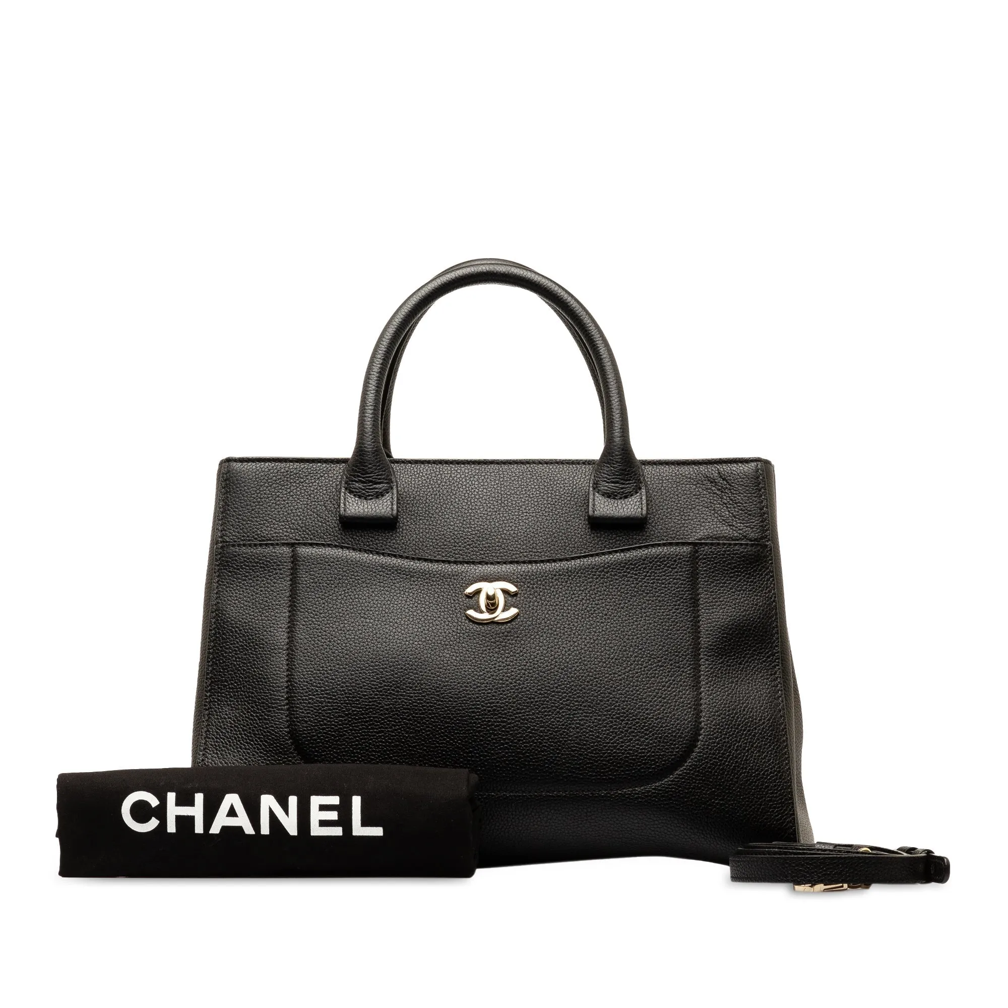 Chanel Medium Caviar Neo Executive Tote Satchel