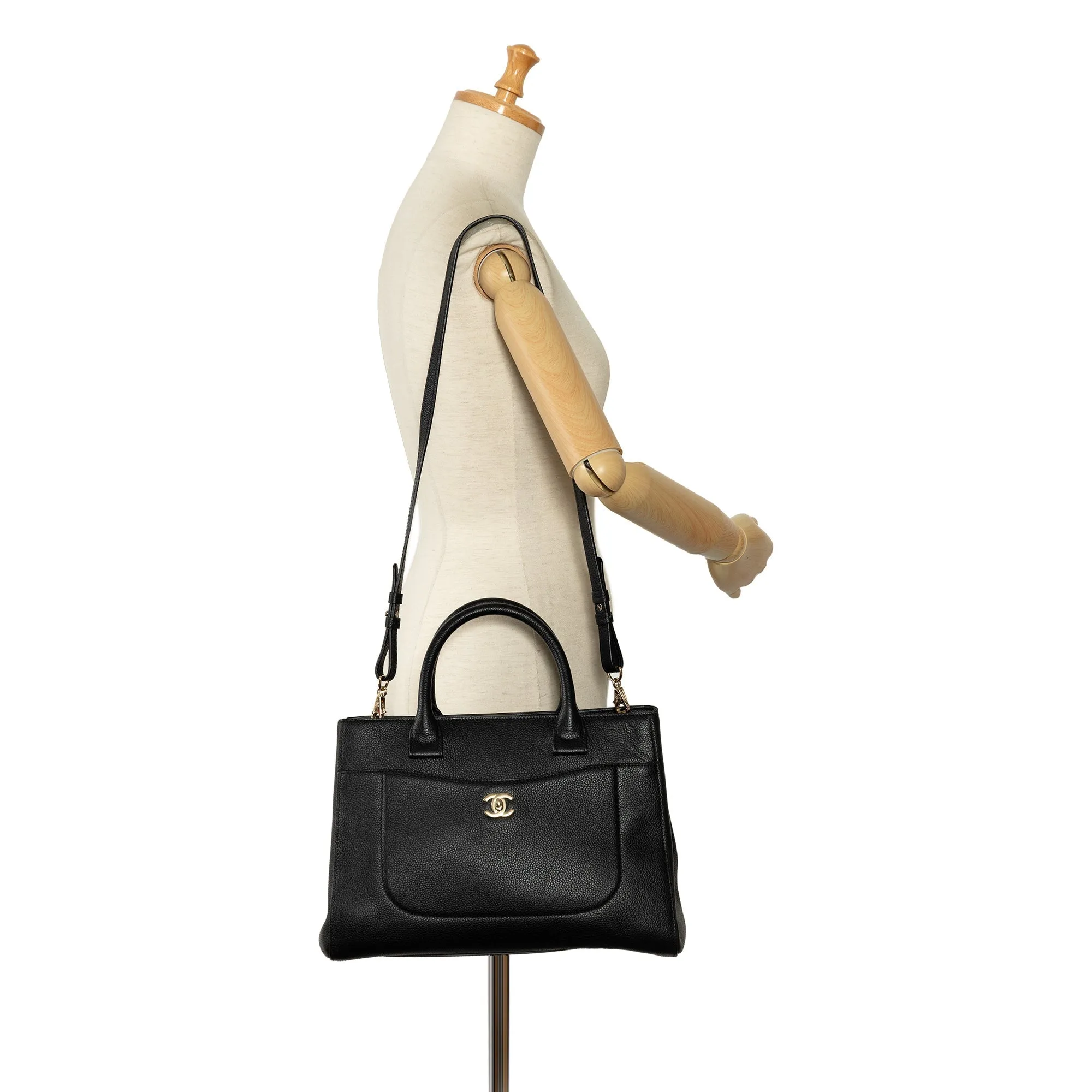 Chanel Medium Caviar Neo Executive Tote Satchel