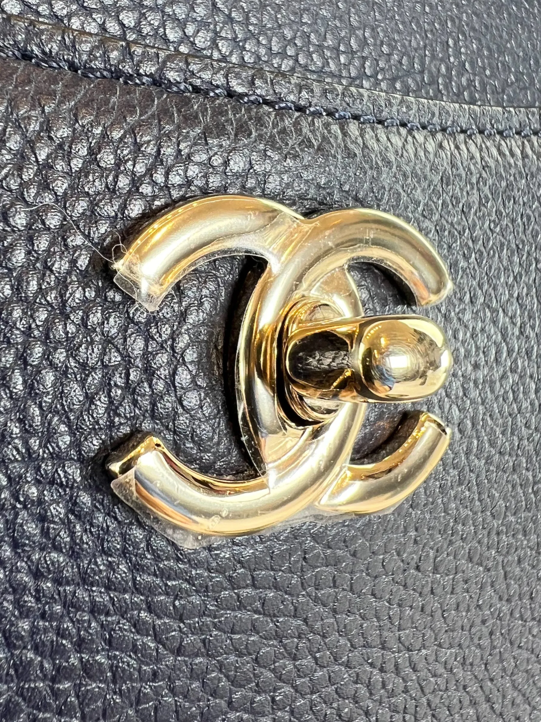 Chanel Navy Neo Executive Tote