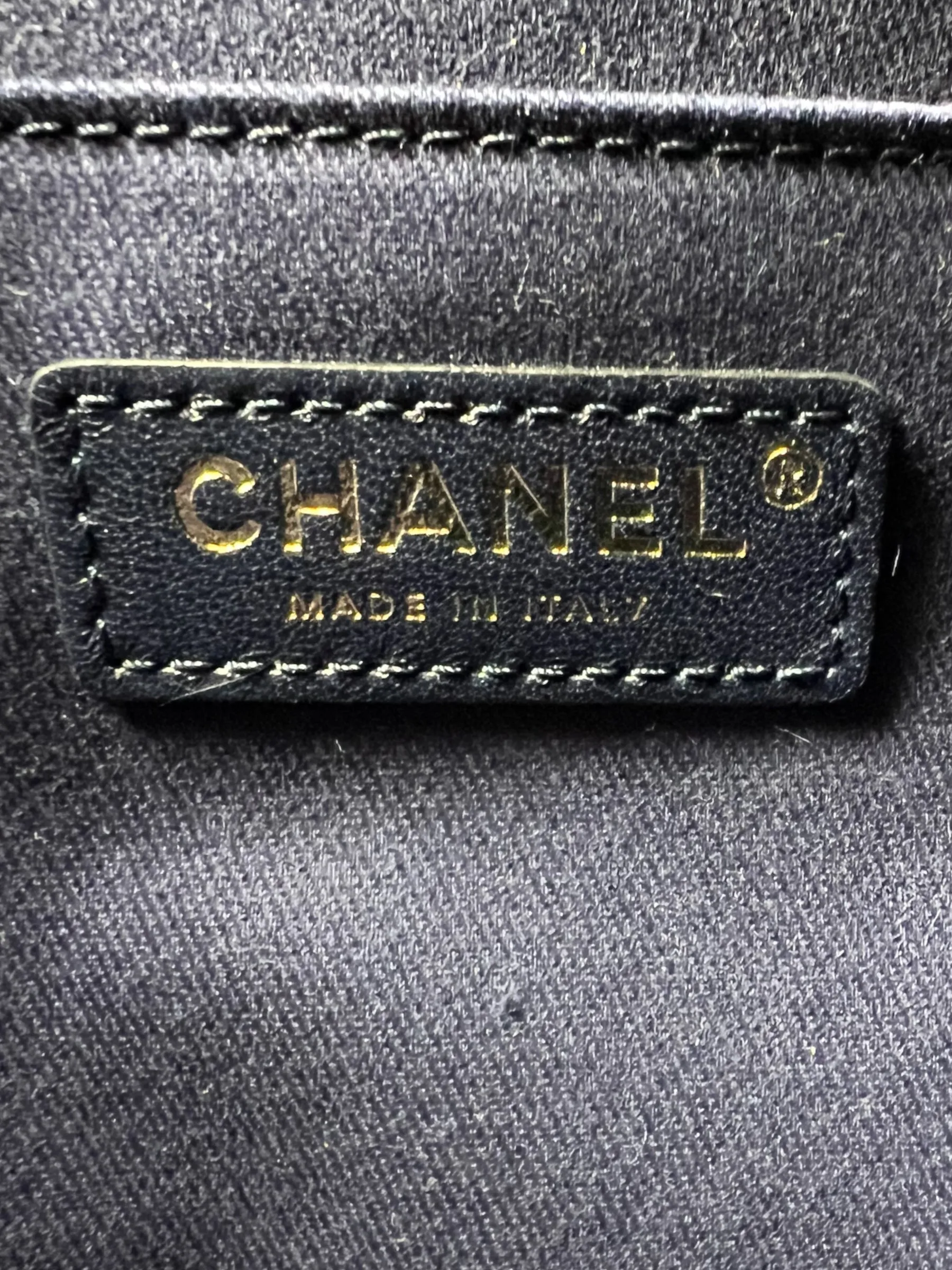 Chanel Navy Neo Executive Tote