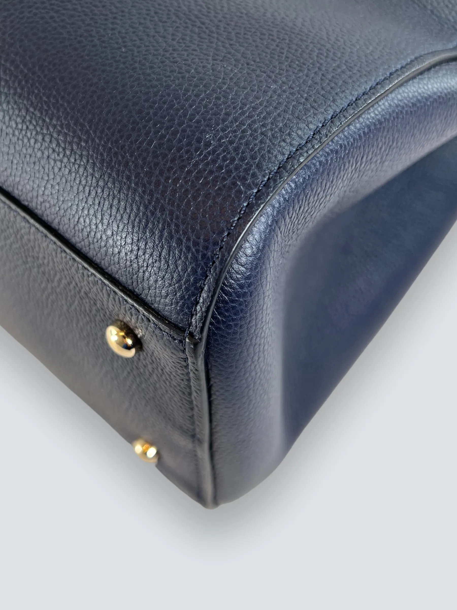 Chanel Navy Neo Executive Tote