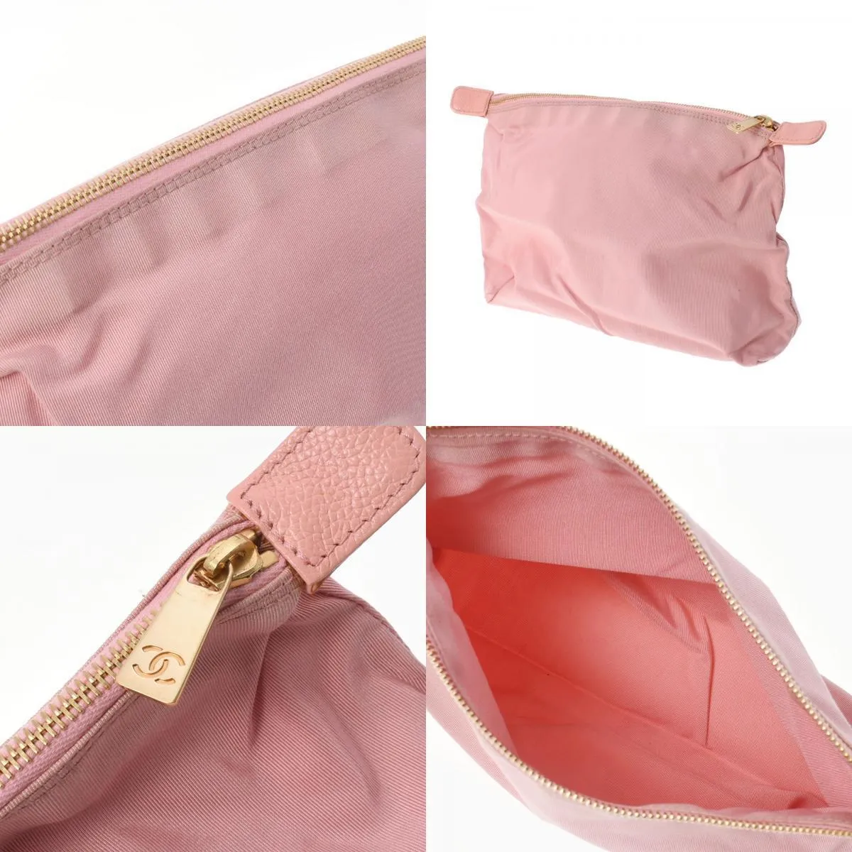 Chanel Pink Leather Executive tote bag