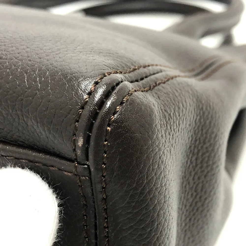 CHANEL Tote Bag leather Brown Executive 2.55
