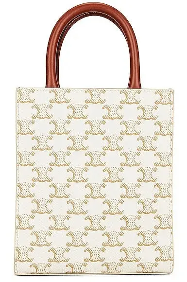 CÉLINE MINI TRIOMPHE VERTICAL CABAS TOTE BAG
