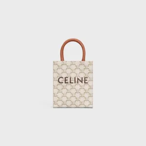 CÉLINE MINI TRIOMPHE VERTICAL CABAS TOTE BAG