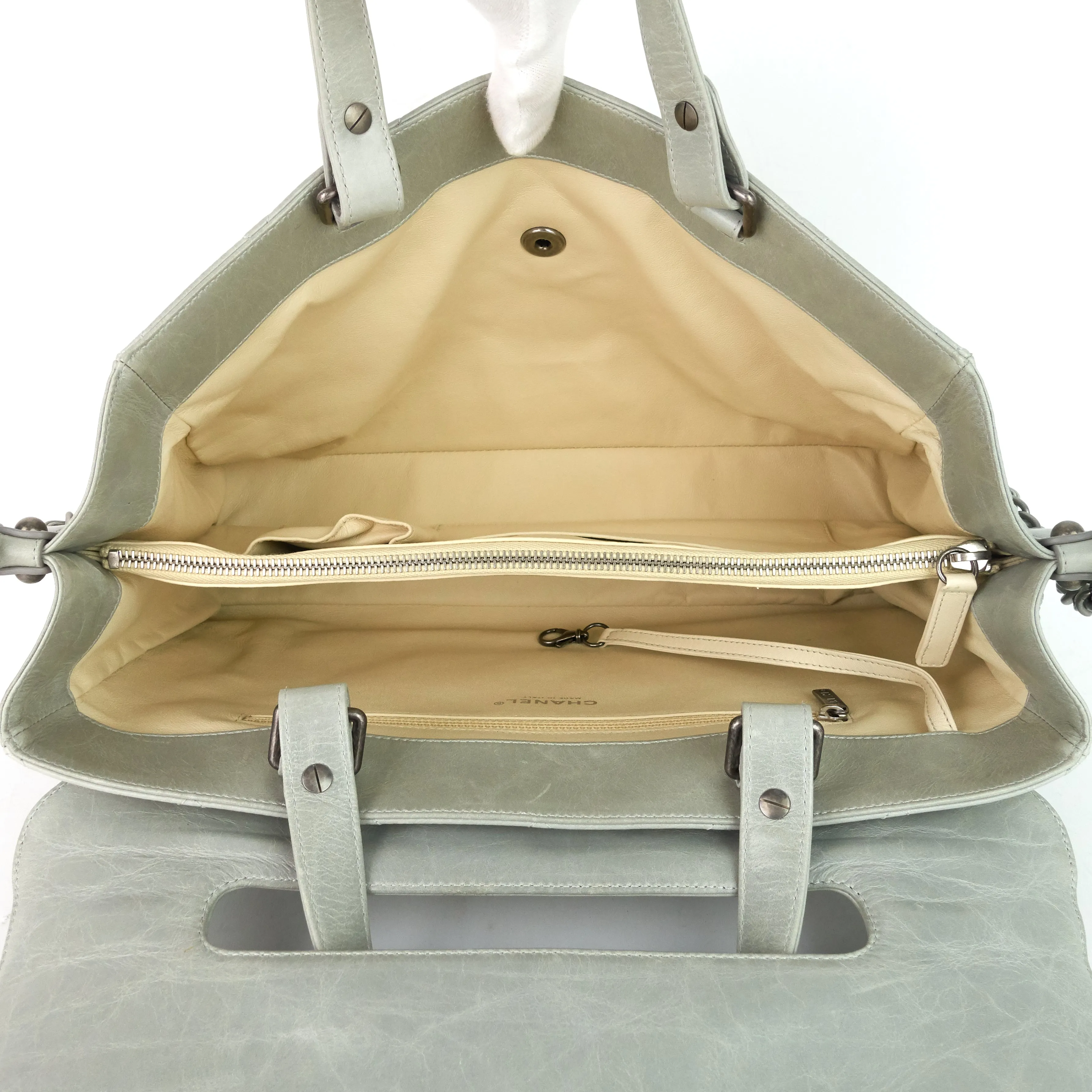 Convertible Boy Satchel Calf Leather Bag