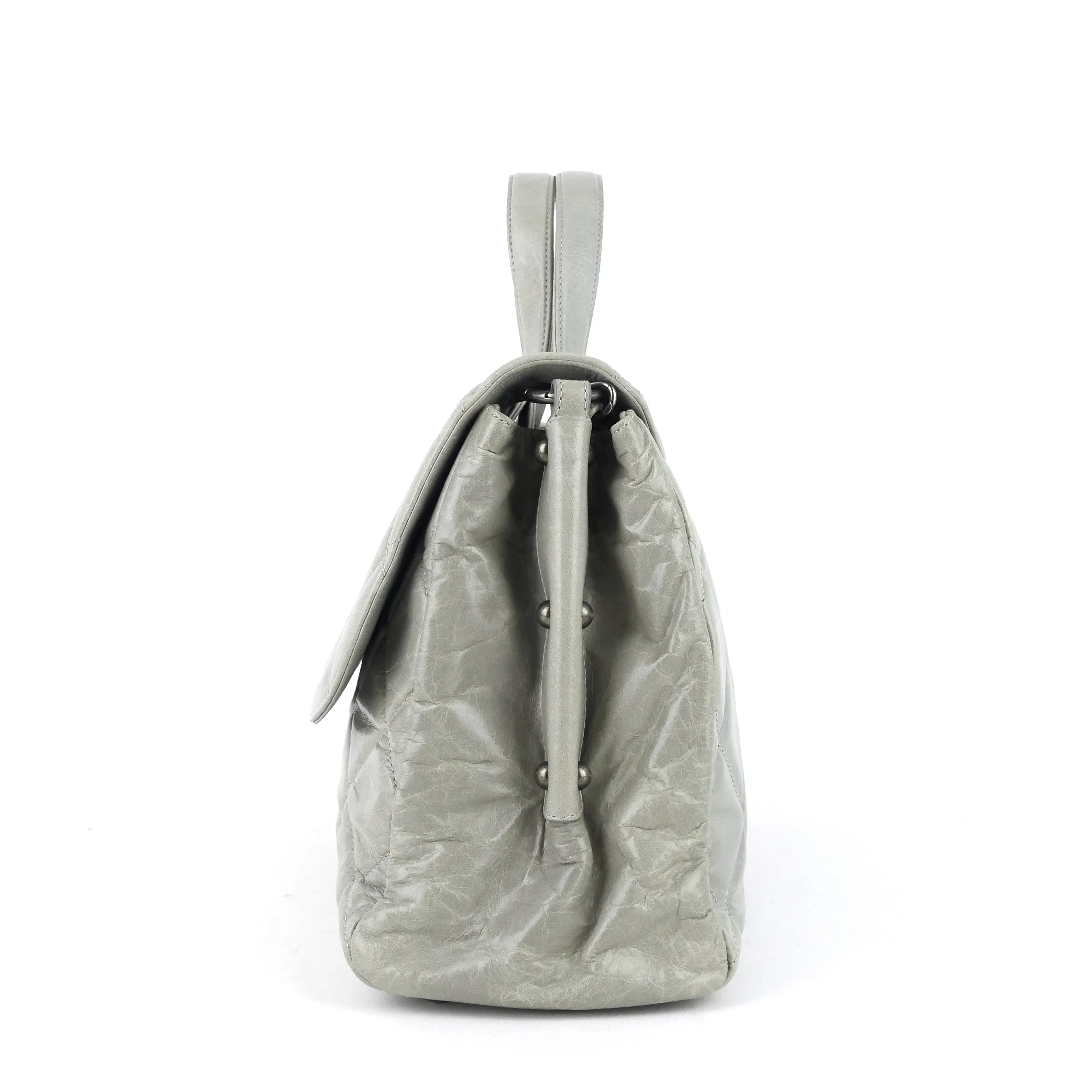 Convertible Boy Satchel Calf Leather Bag