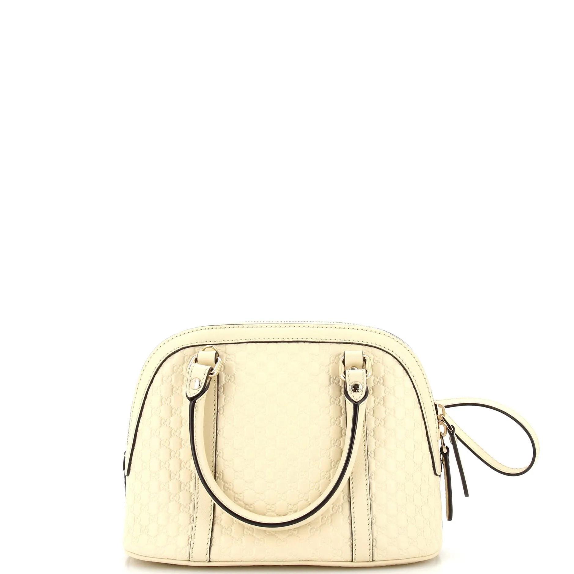 Convertible Dome Satchel (Outlet) Microguccissima Leather Mini