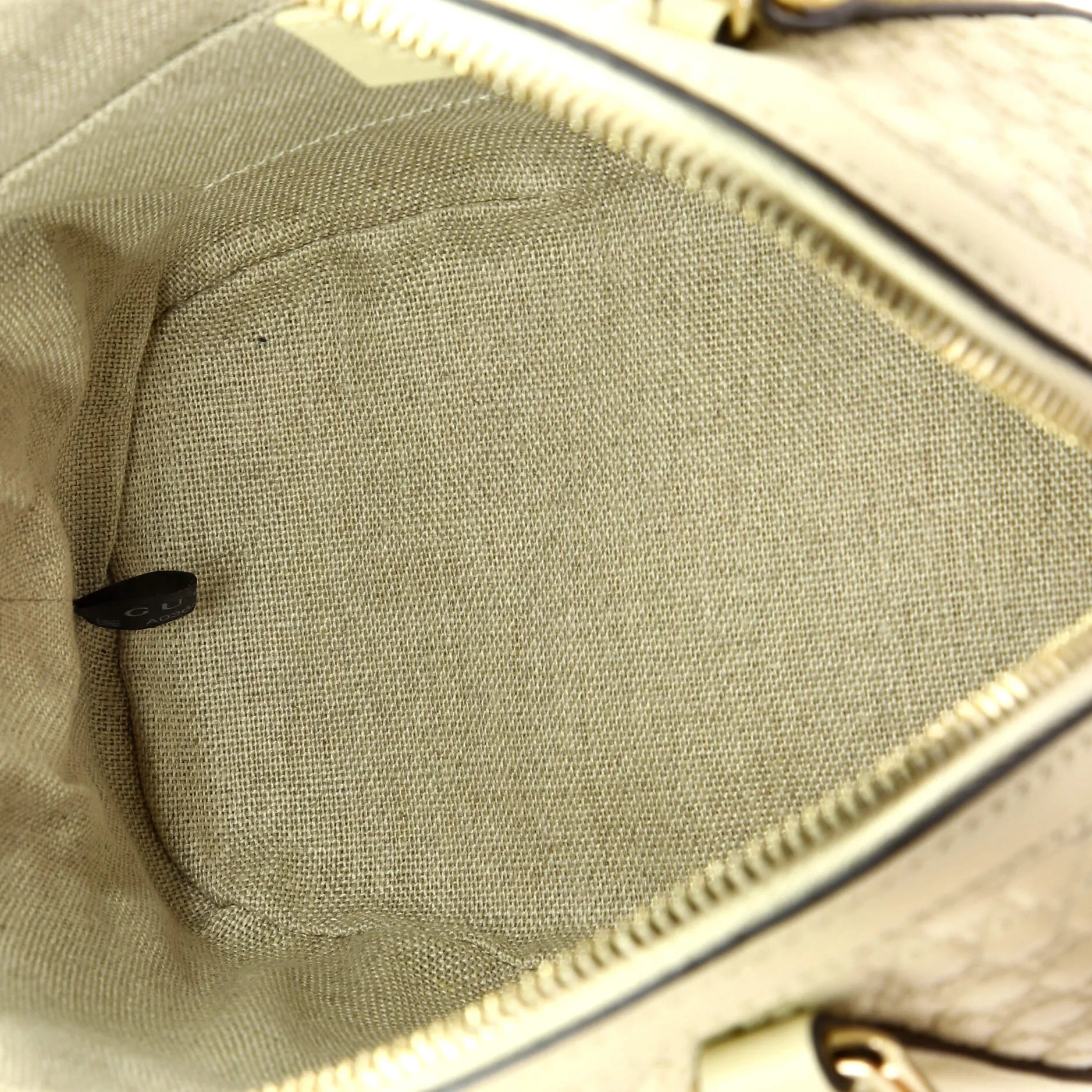 Convertible Dome Satchel (Outlet) Microguccissima Leather Mini