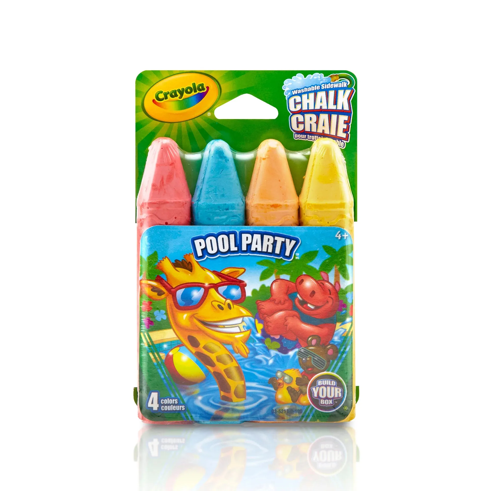 Crayola Sidewalk Chalk 4pk