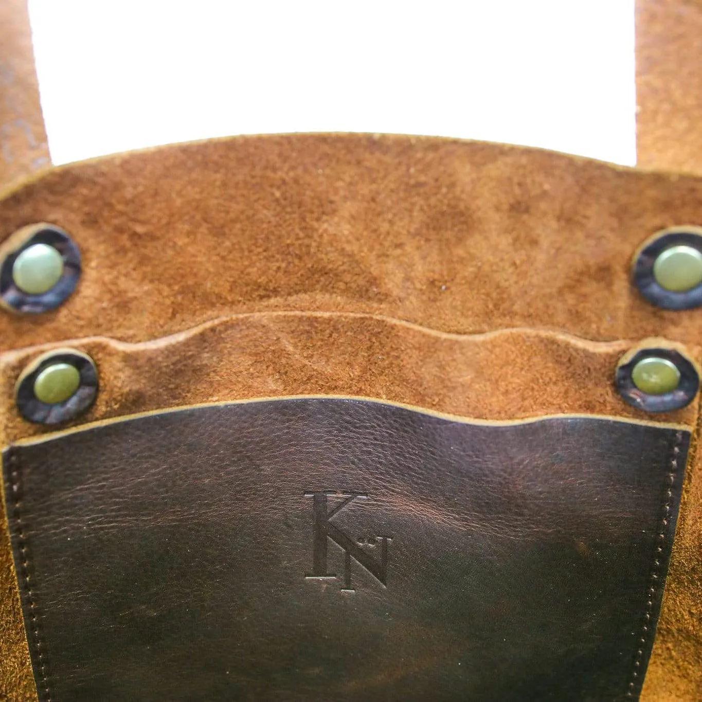 Dark Brown Leather Crossbody
