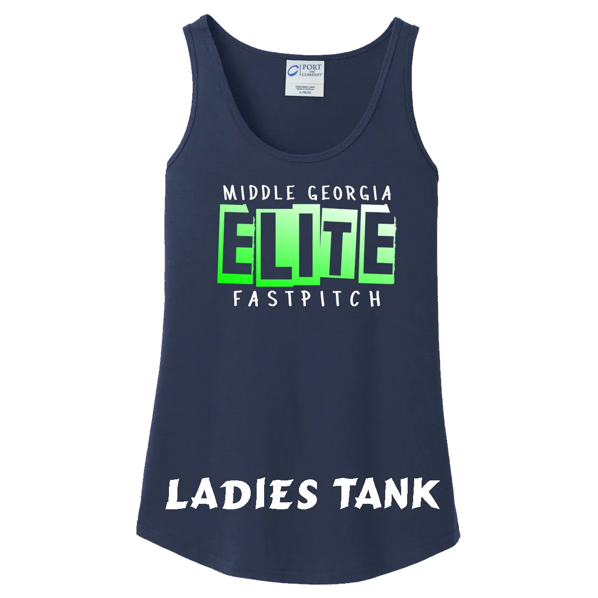 Elite - Middle Georgia Elite Fastpitch Box Letters (MGE 2010 World Series)