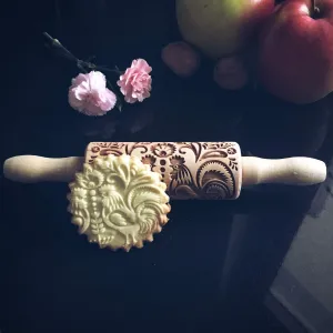 Folk Kids Rolling Pin