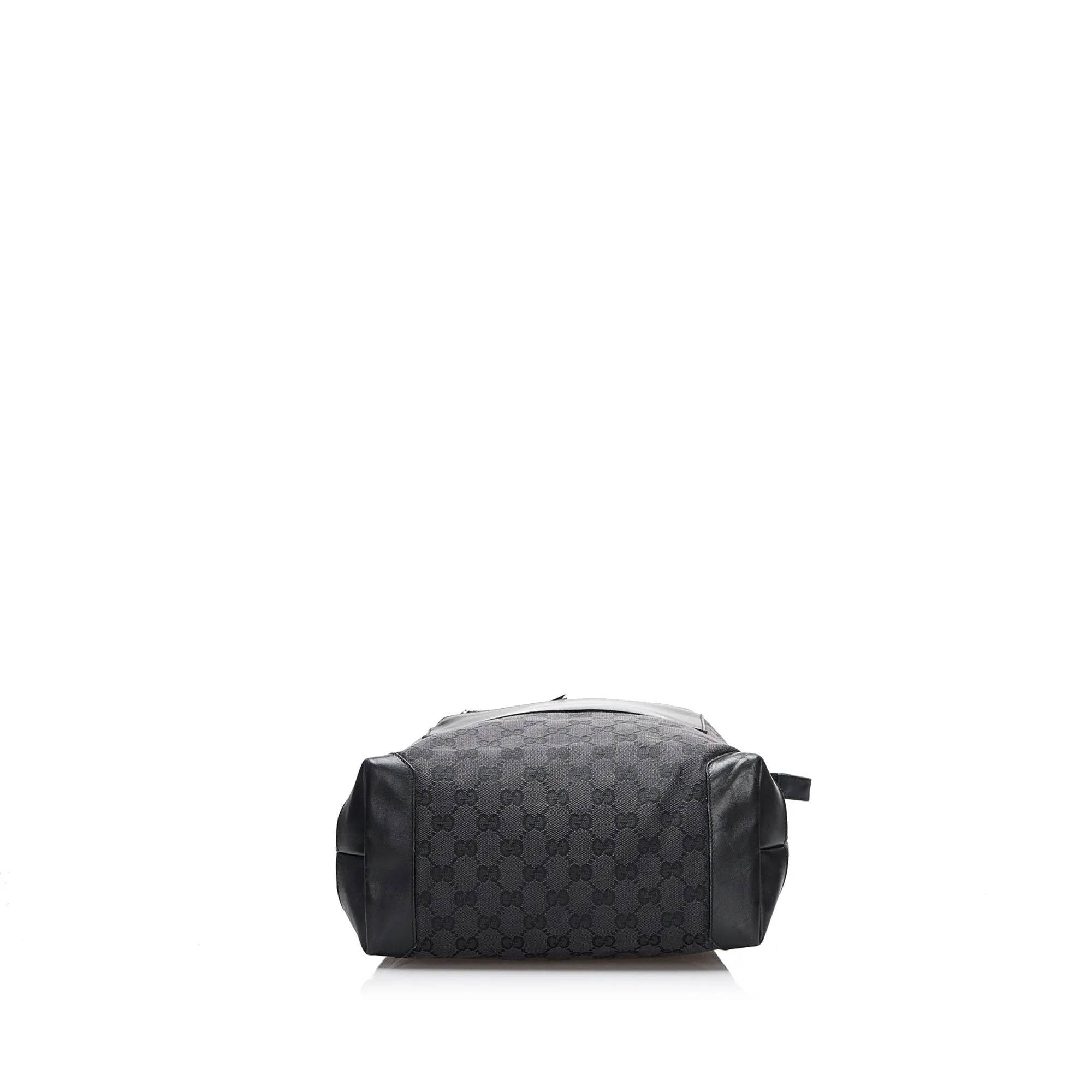 Gucci Tote Bag Black GG Canvas