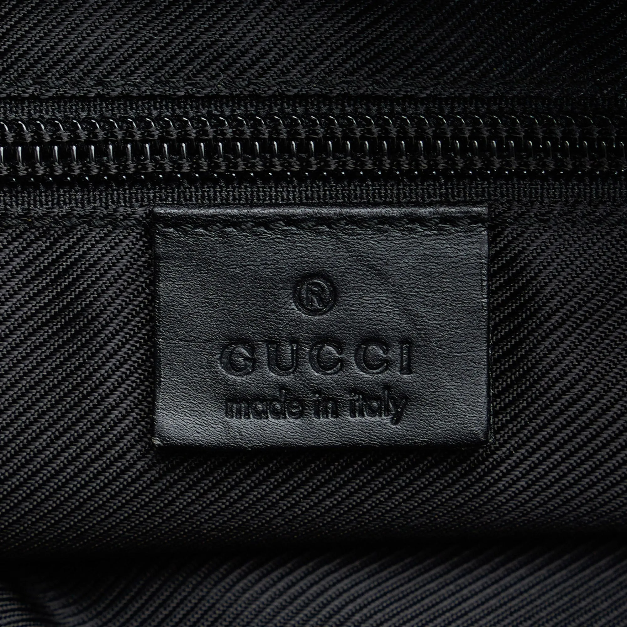 Gucci Tote Bag Black GG Canvas
