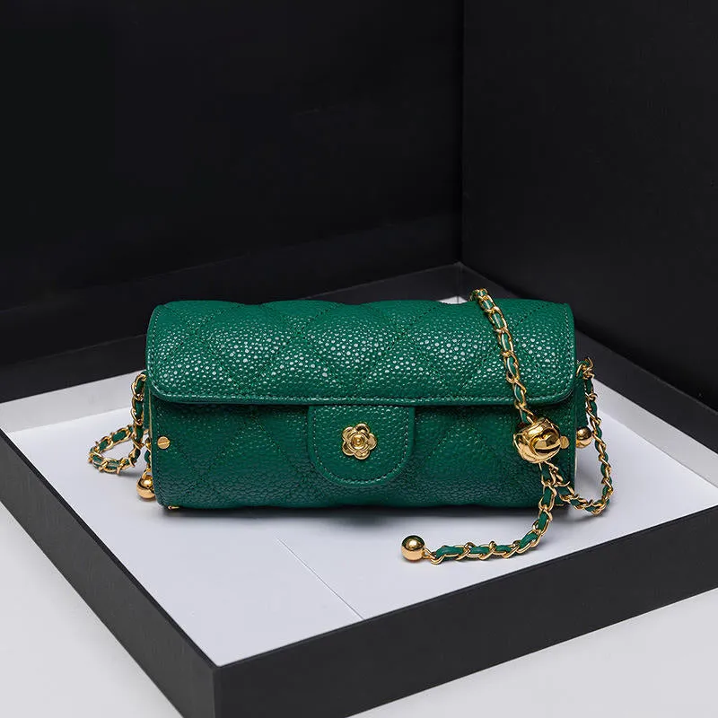 Hot clutch fashionable leather handbag for women