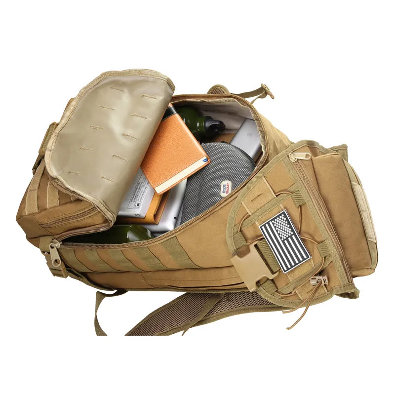Large Capacity Men's and Women's Camping Multi-Function Tactical Backpack