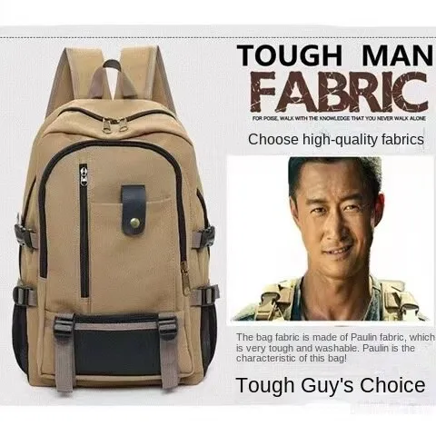 Large Capacity Schoolbag Travel Backpack Female Sports Bag Male Korean Style Travel Backpack
