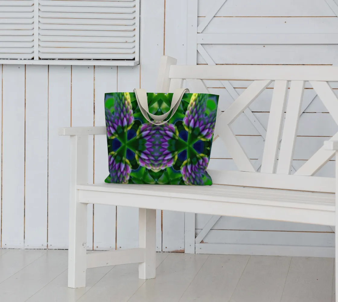 Lavender Large Tote 3