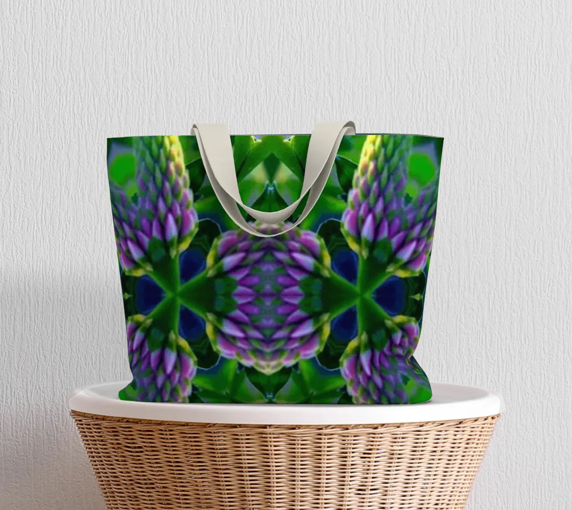 Lavender Large Tote 3