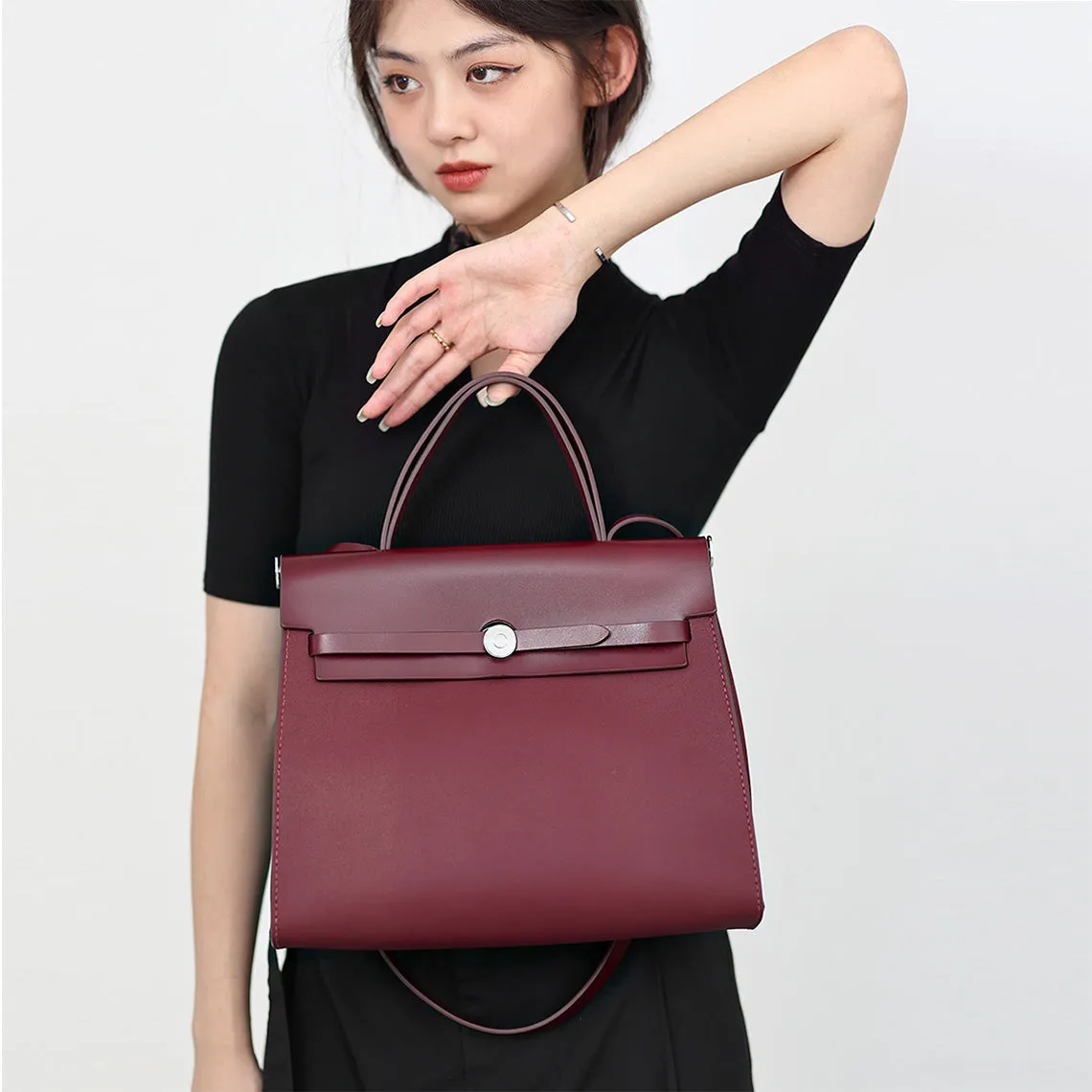 Leather Inspired Her Bag Zip Bag DIY Kit