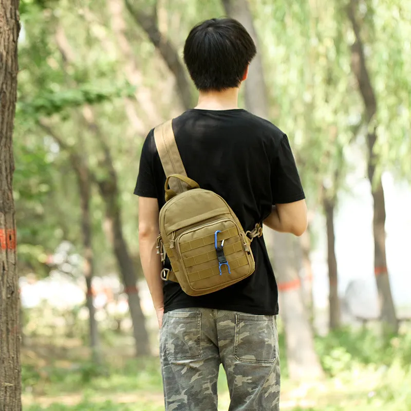 Men's Backpack Backpack Outdoor Leisure Travel Korean Fashion Small Backpack