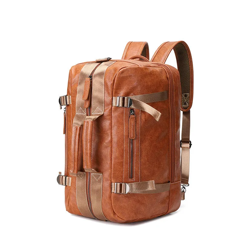 Men's Backpack Computer Bag Portable Crossbody Travel Backpack