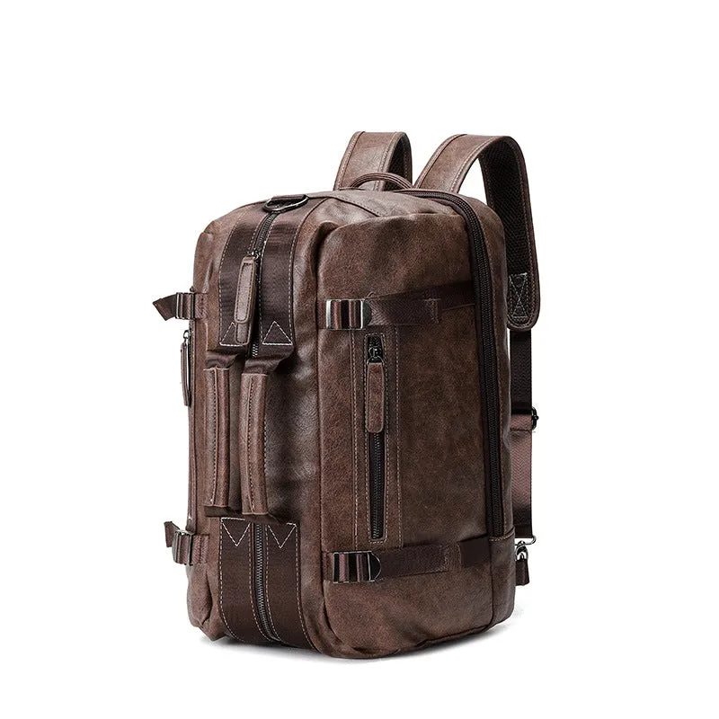 Men's Backpack Computer Bag Portable Crossbody Travel Backpack