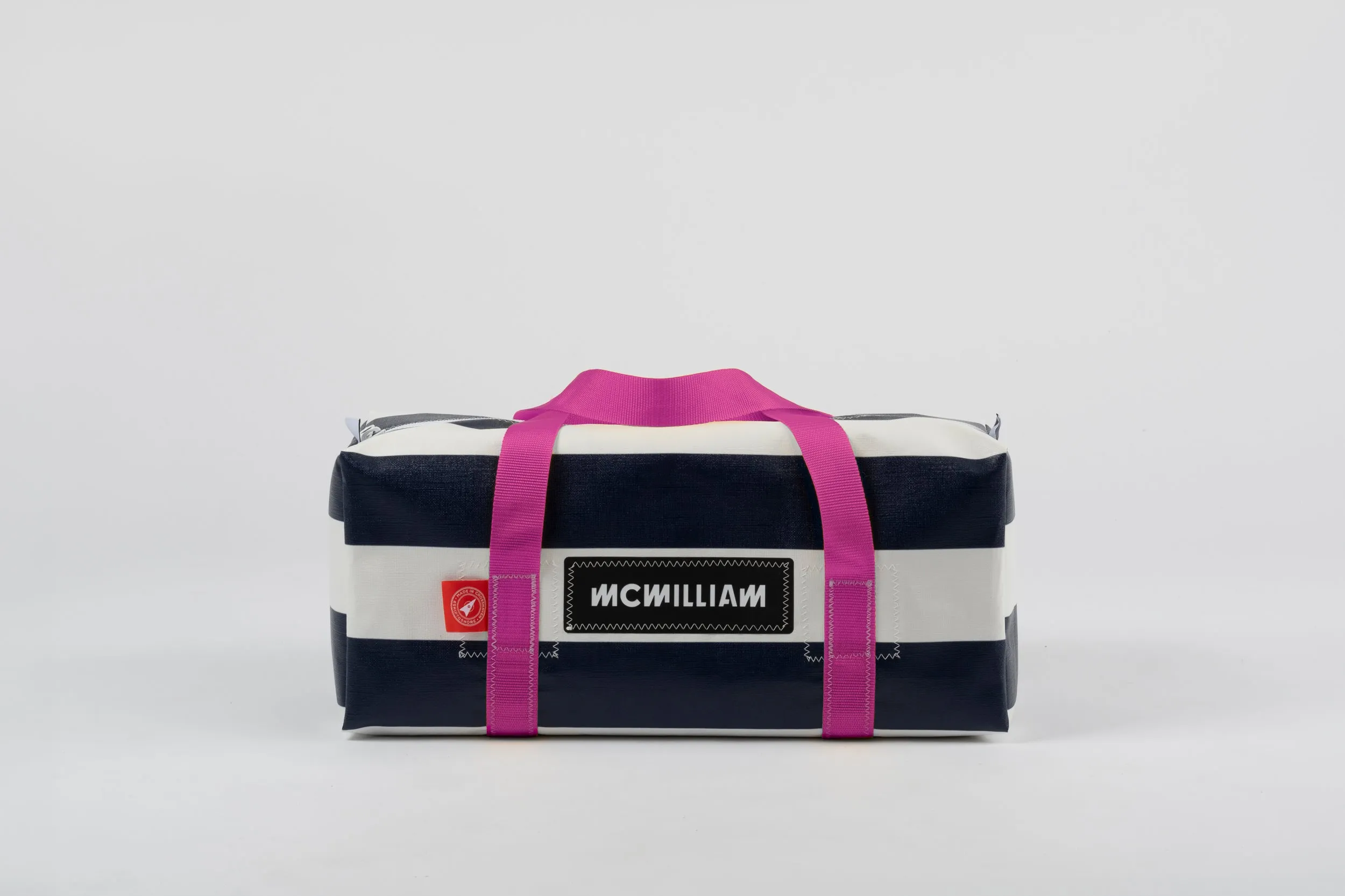 Navy Small Holdall (30L) - Classic Stripe