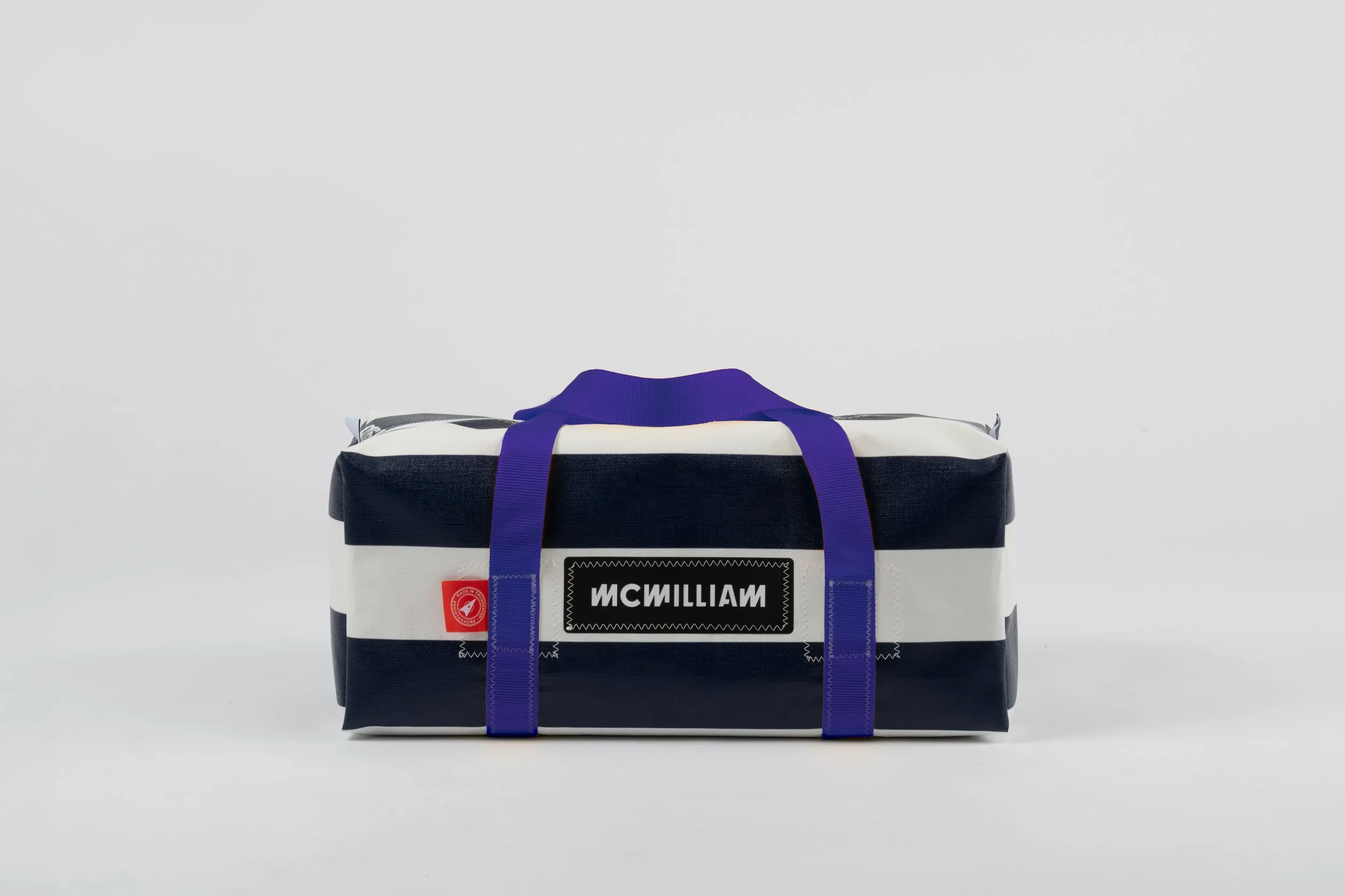 Navy Small Holdall (30L) - Classic Stripe