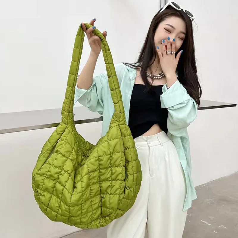 Padded Oversized Tote Bag