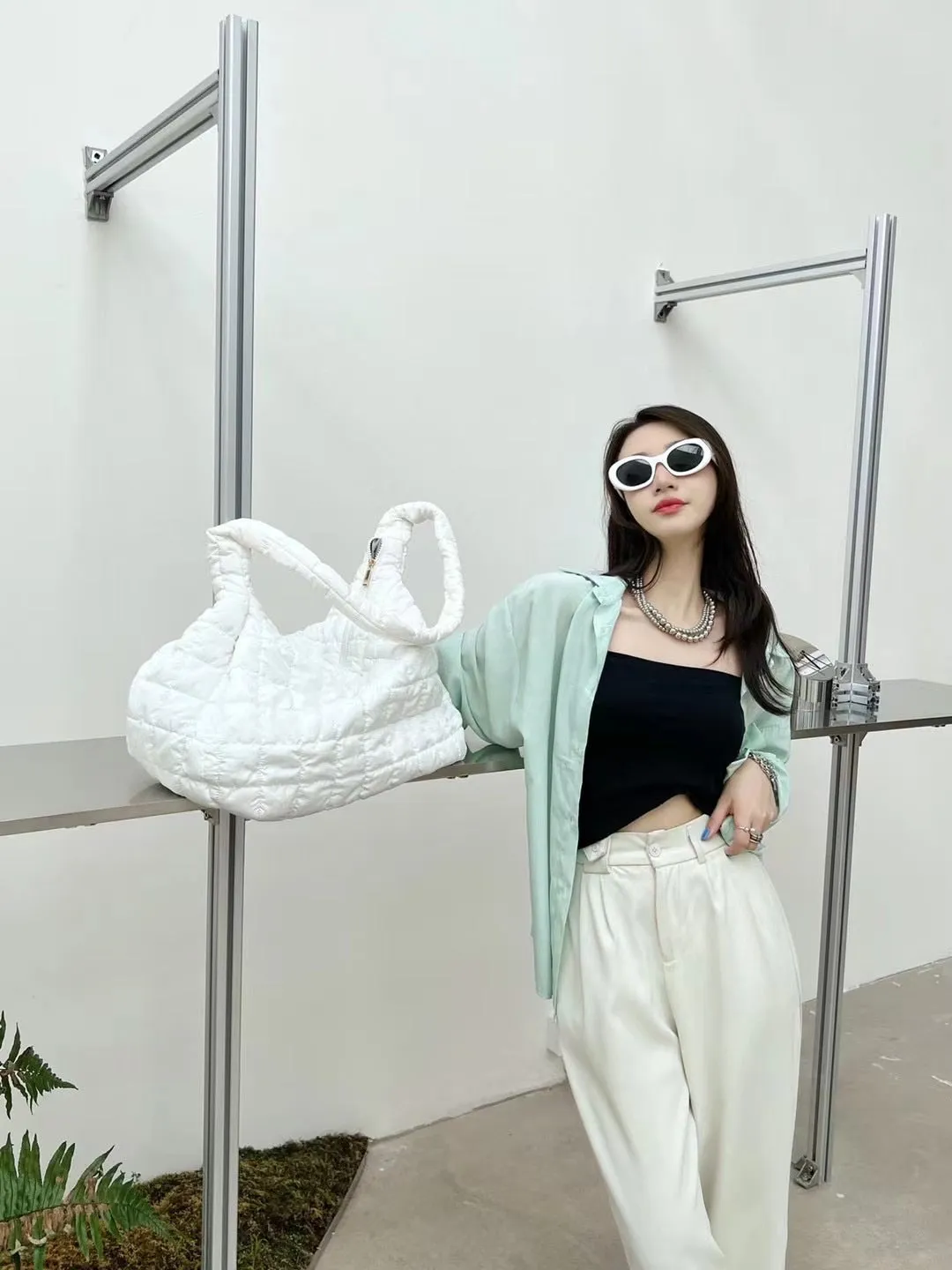 Padded Oversized Tote Bag