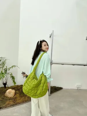 Padded Oversized Tote Bag