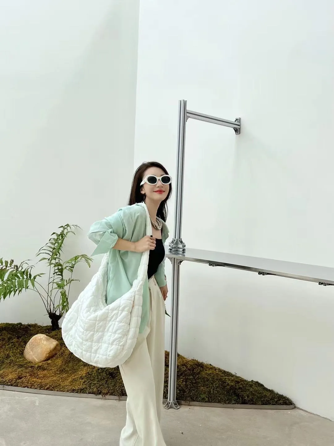 Padded Oversized Tote Bag